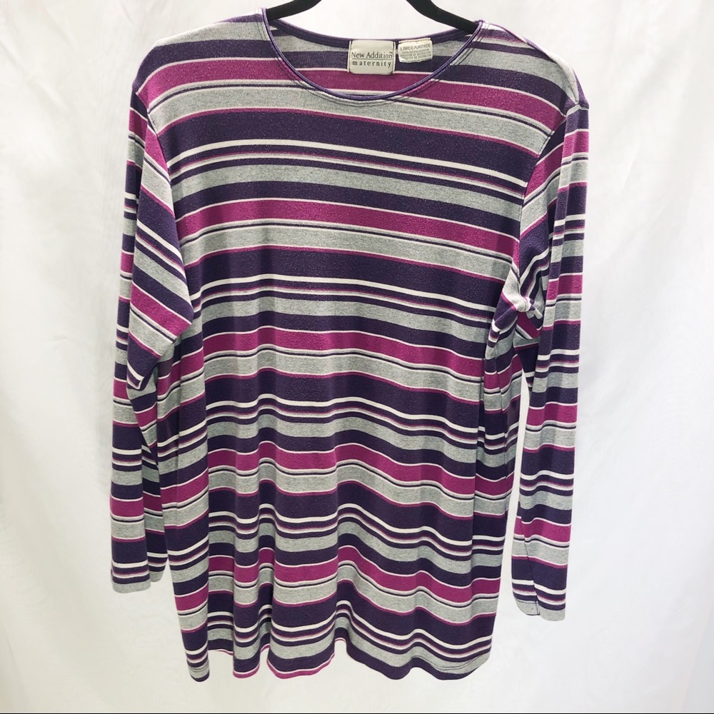 3 New Addition Maternity long sleeve tees